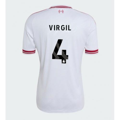 Liverpool Virgil van Dijk #4 Vieraspaita 2026-27 Lyhythihainen